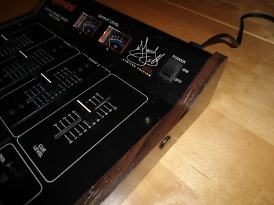 Gemini Stereo PreAmp Mixer PMX-2200 DJ Jazzy Jeff Signature Series