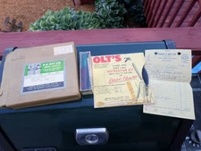 NOS VTG 1967 P.S. Olt FK-105 Predator Kit w/ F-105 Record & T-20 Fox Coyote Call