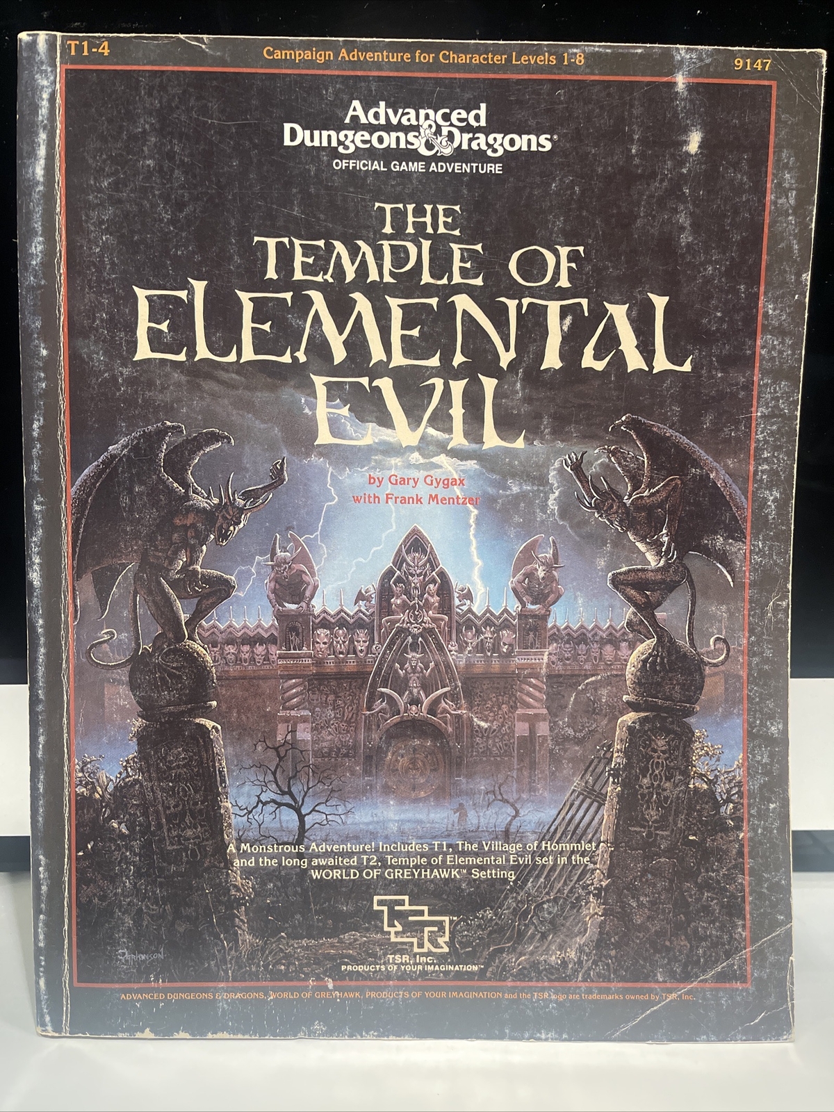 T1-4 Temple of Elemental Evil - Super Module With Maps - TSR - Vintage ...