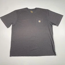 Carhartt Shirt Men’s 3XL Gray Short Sleeve Tee Original Fit Workwear