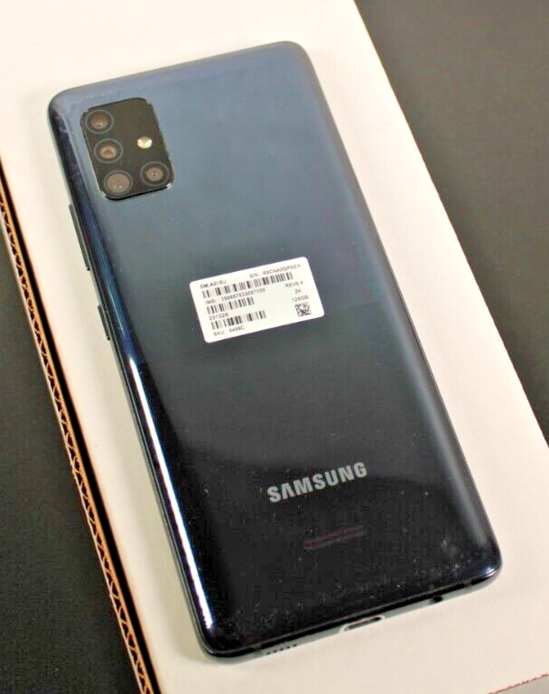 Samsung Galaxy A51 128GB A515U AT &T/Unlocked Smartphone, G+ Condition ...