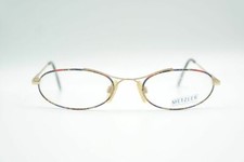 Vintage Metzler 1431 276 52 20 140 Colorful Oval Glasses NOS
