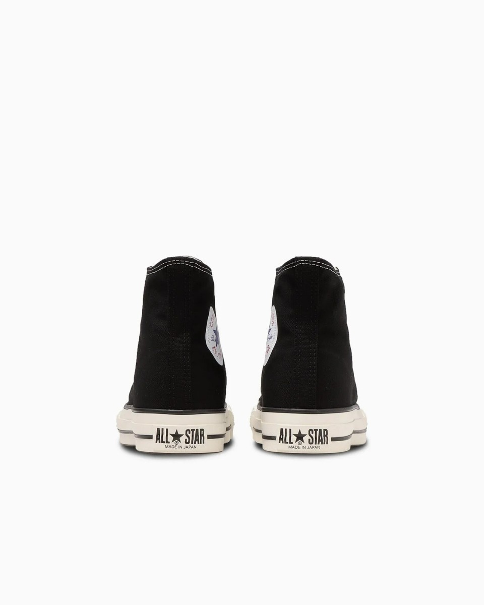 CONVERSE メイドインジャパン ALL STAR J HI 5.5 黒 Converse Canvas All Star J HI Black MADE IN JAPAN Limited