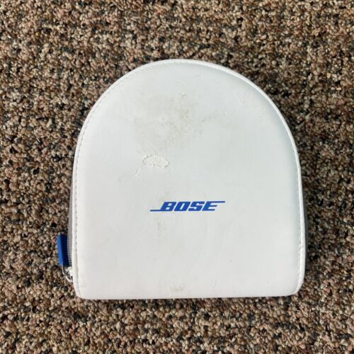 Bose On-Ear Headphones Carrying Case Only White And Blue - Picture 1 of 4