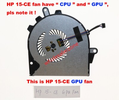 New For HP OMEN 15-CE 15-CE000 15-CE001TX 15-CE002TX 15-CE003TX Laptop ''GPU Fan''