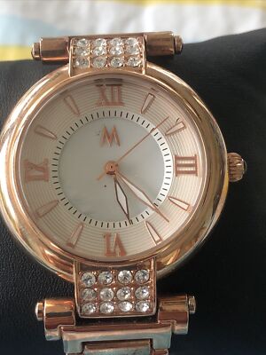 Watch Brand With M Logo M Brand Rose Gold Watch