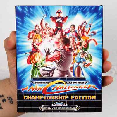 Street Fighter 2 DOCUMENTARY Blu Ray Limited Edition Slipcase 1000 Mortal Kombat