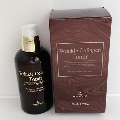 The Skin House Wrinkle Collagen Toner Nutrition Replenishing Hydrating 130ml