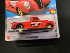 Hot Wheels '40 Ford Pickup 2022 Drag Strip Series 1 of 10 HCX61 Diecast Car