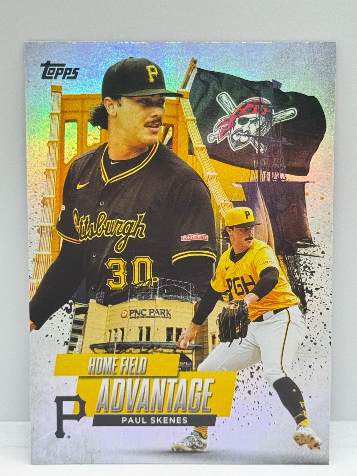 Paul Skenes 2025 Topps Chrome - Home Field Advantage SSP CASE HIT