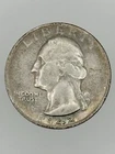 1942-S XF 90% SILVER WASHINGTON QUARTER - Slightly Toned