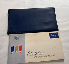 1967 Original Cadillac Owners Manual Original Second Edition With Case