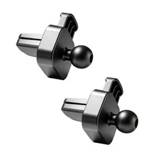 2 Pack Universal Car Air Vent Clip with 17mm 0.67inch Ball Head