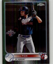 2022 Topps Pro Debut Jake Fox Chrome #PDC-12 ACL Guardians