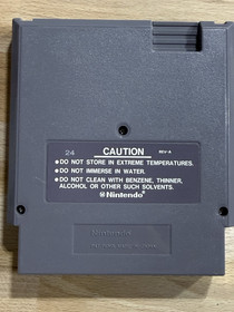 Metal Gear NES Nintendo Authentic Tested Working Original Cartridge