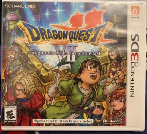 Dragon Quest VII 7 Fragments of Forgotten Past New Factory Sealed Nintendo 3DS
