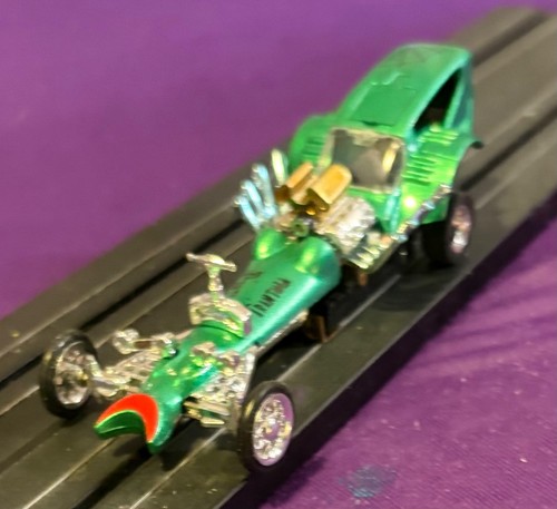 Tom Daniels “Trantula”dragster ho slotcar jag tr3 chassis metal  never ran