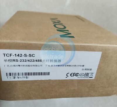 1PCS new MOXA TCF-142-S-SC Fiber optic converter