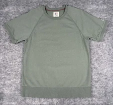 Champion x Todd Snyder Sweatshirt Tee Mens M Green Short Sleeve Crewneck Sweater