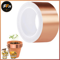 Schneckenschutz Kupferband Selbstklebend 50Mm X 25M Pflanzenschutz Hochbeet