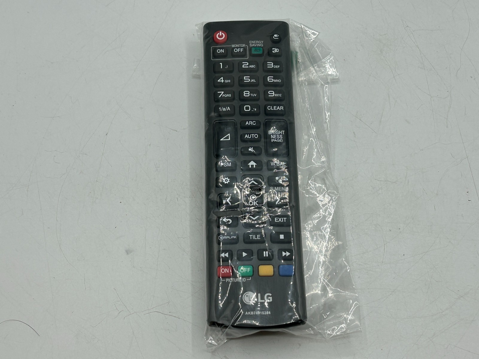 NEW LG 43LH5700 OEM Genuine TV Remote Control AKB74915384 FREE SHIPPING