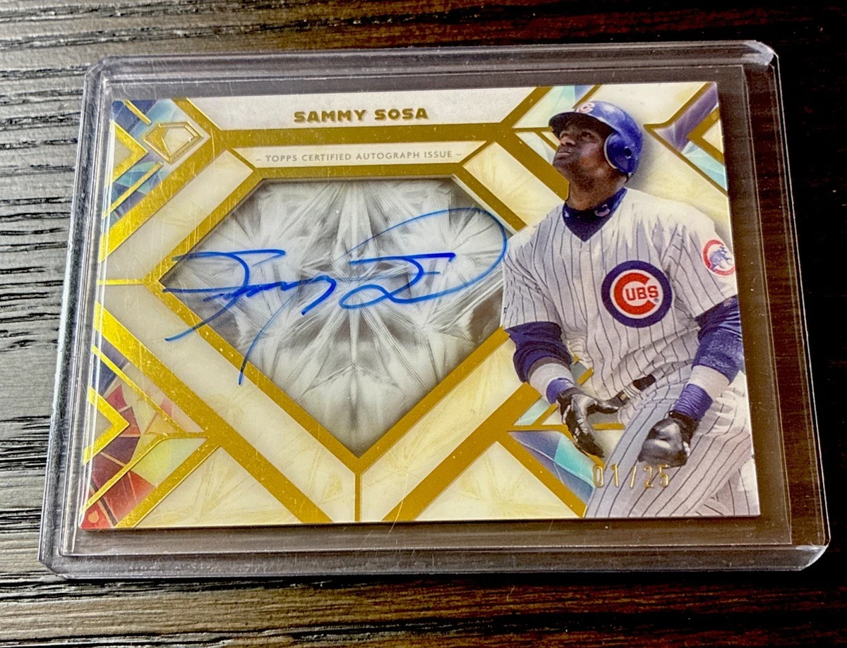 Sammy Sosa Baseball Serial Numbered Sports Trading Cards