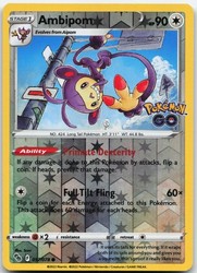 Ambipom 057/078 Reverse Holo Pokemon GO