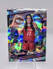 2025 Panini Prizm WNBA Sonia Citron Silver Ice Variation Rookie RC #148 Mystics