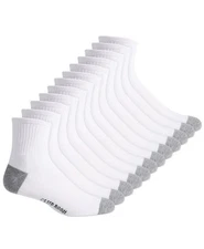 Club Room Men's Cotton Stretch Ankle Socks - 12 Pack
