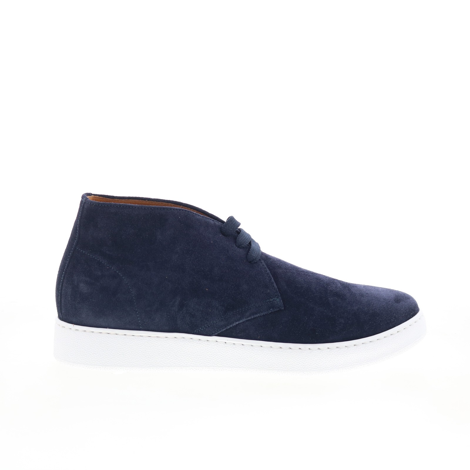 Zelli Italia Otto Italian Nappa Suede 46-597-NVY Mens Blue Chukkas Boots 35690₽