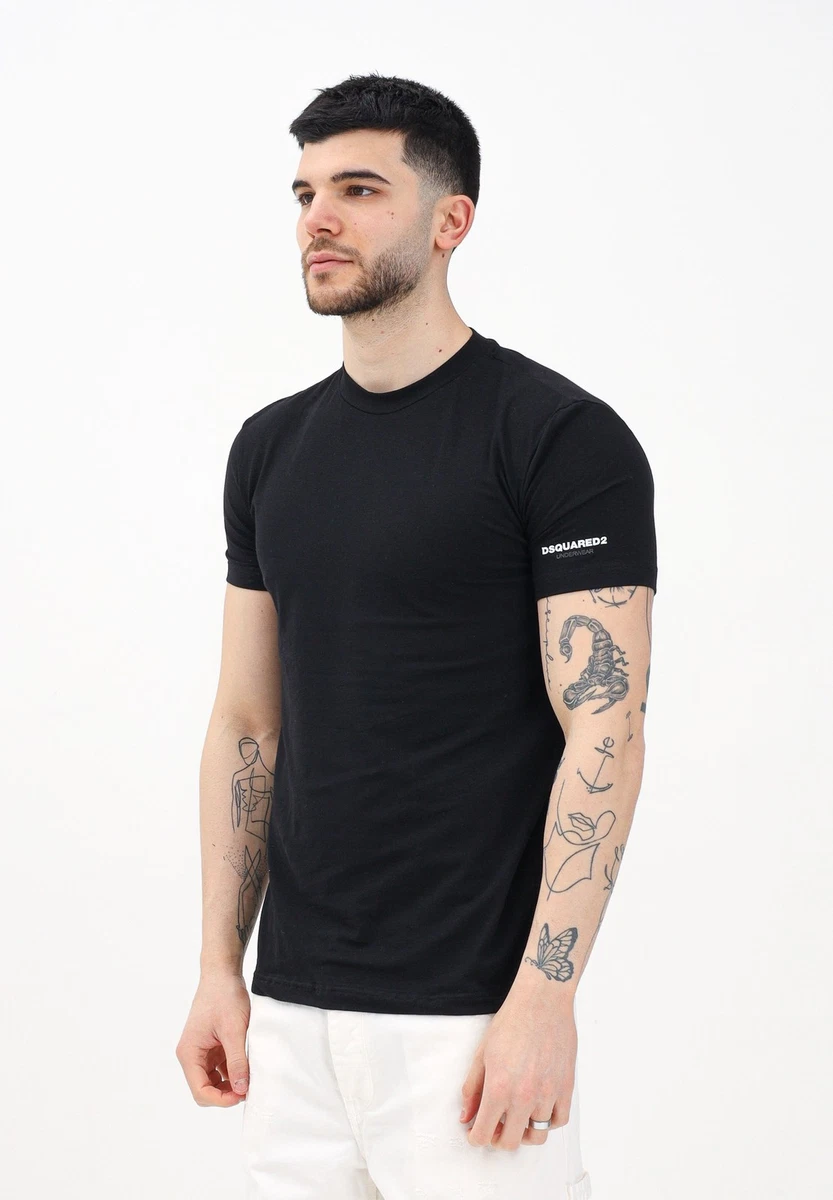 Calvin Klein Jeans T-Shirt Manica Corta Da Uomo Marca, Modello Multi Landscape Graphic Realizzati In Cotone Bianco 117762675