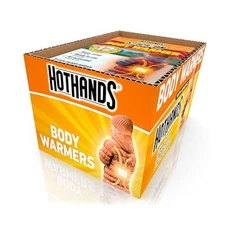  12 Hour Adhesive Body Warmers - Bulk Value Pack of Air Activated 4"x 6"