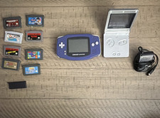 Nintendo Game Boy Advance Agb-001 Gba Sp Bundle W Ac Adapter Games Nintendo Game Boy Advance Agb-001 Gba Sp Bundle W Ac Adapter Games