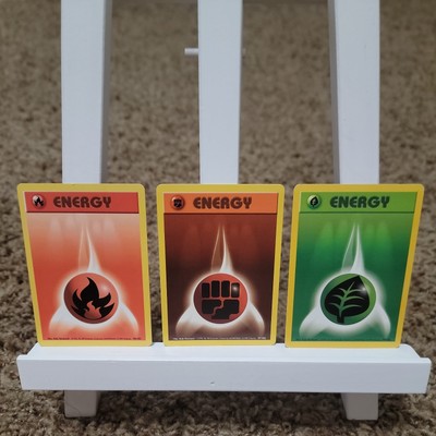 Pokemon Cards Base Set Energy Complete Common Set