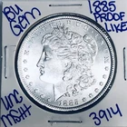 1885 BU UNCIRCULATED MORGAN SILVER DOLLAR AUTHENTIC U.S. MINT FREE SHIPPING 3914
