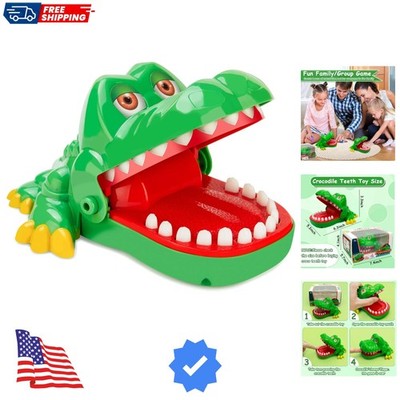 Crocodile Teeth Toys Game for Kids, Crocodile Biting Finger Dentist Games Fun...