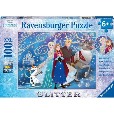 Ravensburger Kinderpuzzle - 13610 Frozen - Glitzernder Schnee - Disney Frozen Pu - Bild 1 von 4