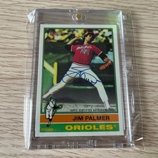 topps heritage 2025 Jim Palmer autograph