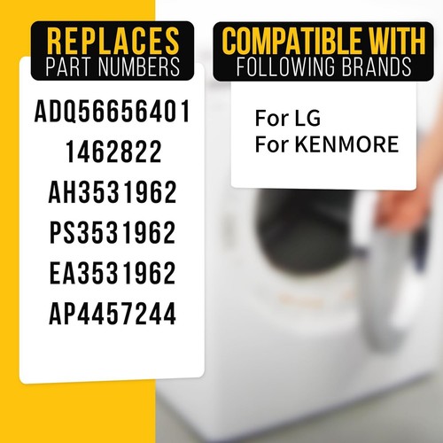Replacement Lint Filter for LG For Kenmore Dryer ADQ56656401 AP4457244 PS3531962 - Picture 15 of 16