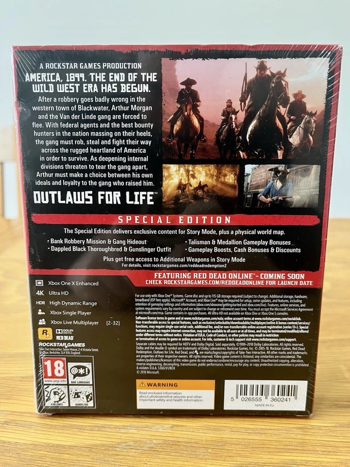 Red Dead Redemption 2 XBOX ONE Special Edition - Please Read Description  - Image 3 of 4