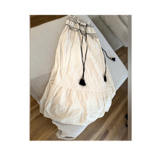 ZARA Women s White/Black Smocked Embroidered ...