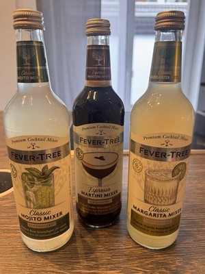 Fever Tree Classic Mixer 3x 0,5l Tasting Paket Espresso Martini Mojito Margarita