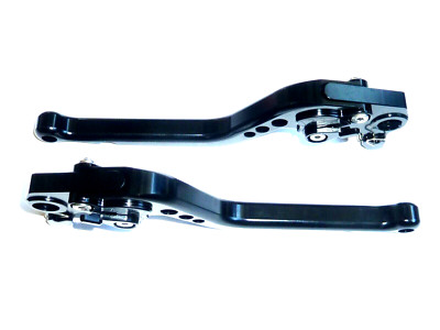 Ducati Scrambler NIGHTSHIFT 800 2021-2023 LONG ALL BLACK BRAKE CLUTCH LEVER ROAD