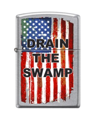 Zippo 82271 drain swamp usa distressed american flag Lighter | eBay