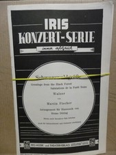 Musiknoten - Arrangement für Blasmusik " Schwarzwaldgrüße " von Martin Fischer