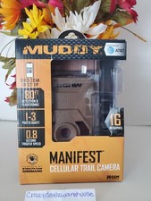 Muddy Manifest 2.0 Cellular Trail Camera 80 ft Range 16 Megapixel MUD-ATW V2 NEW