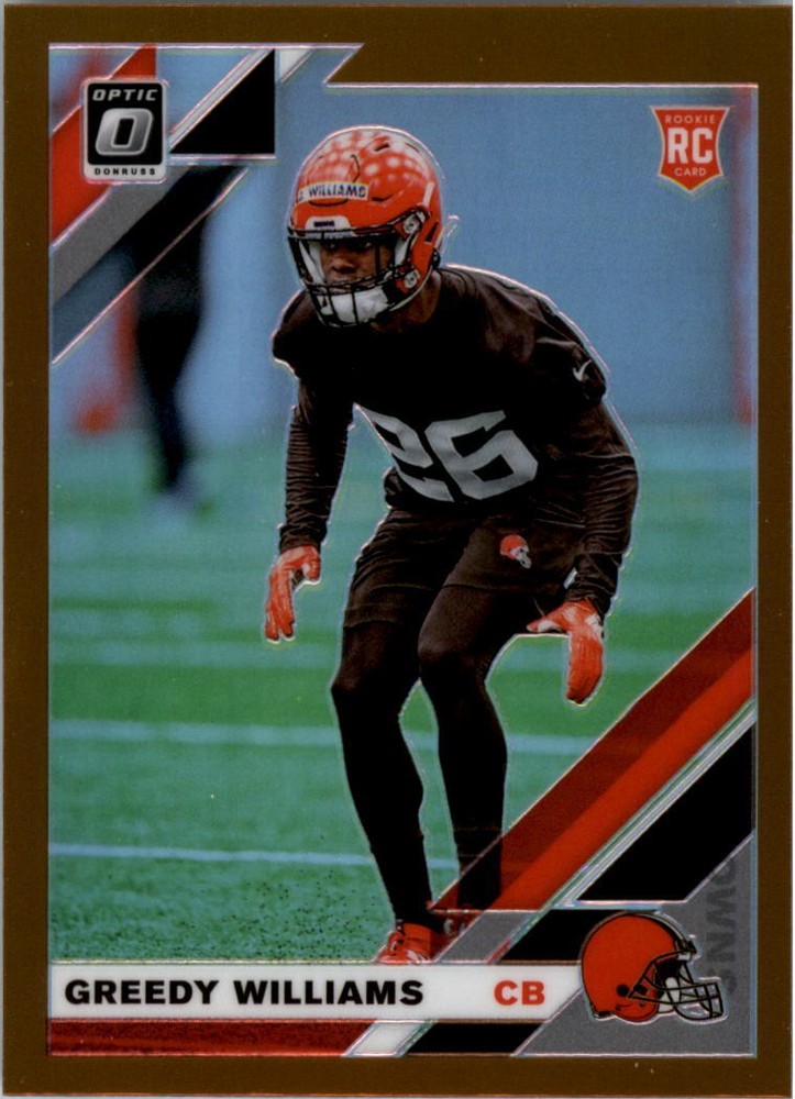 2019 Donruss Optic Bronze #122 Greedy Williams