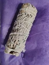 White Sage Smudge Stick  for Energy Clearing, Protection & Blessings