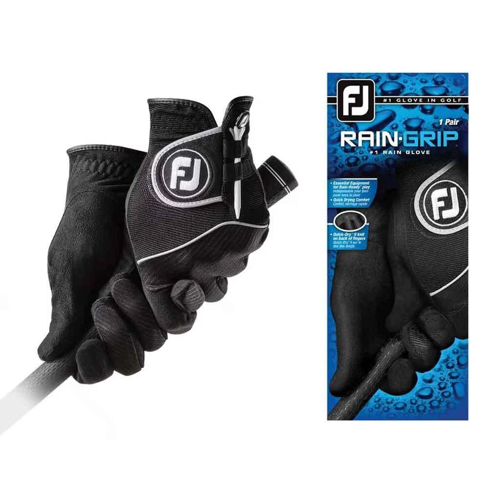 FootJoy RainGrip Pair Golf Gloves - Prior Generation - Image 2 of 4