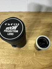 Coated Anastigmat 4 Inch f3.5 Projector Lens for SAWYER, GAF ETC. With Lens Case